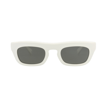 Gucci Square-Frame Recycled Acetate Sunglasses — White