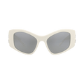 Balenciaga Cat Eye-Frame Recycled Acetate Sunglasses — White