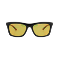 Gucci Square-Frame Injection Sunglasses — Black