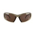 Balenciaga Shield-Frame Bio Injection Sunglasses — Green