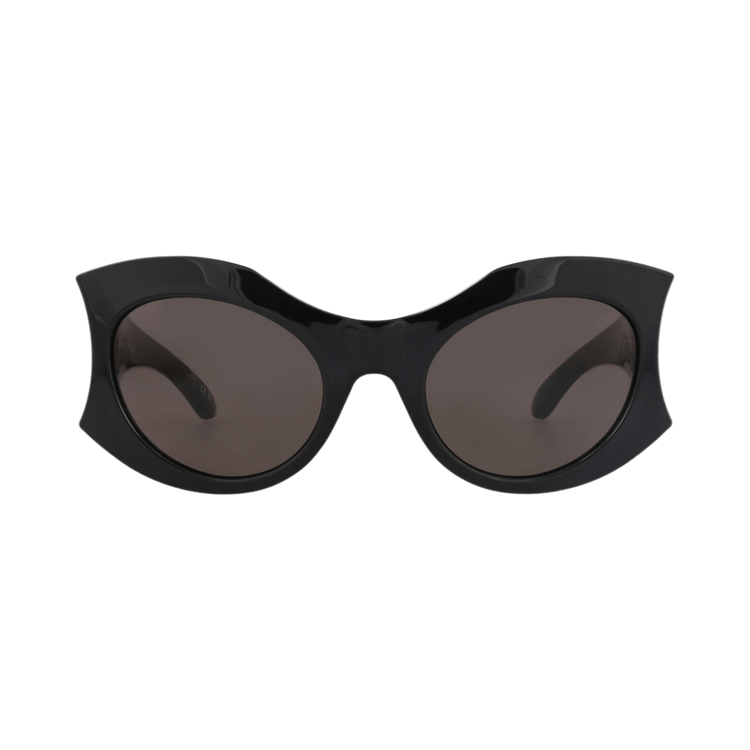 Balenciaga Cat Eye-Frame Bio Injection Sunglasses — Black