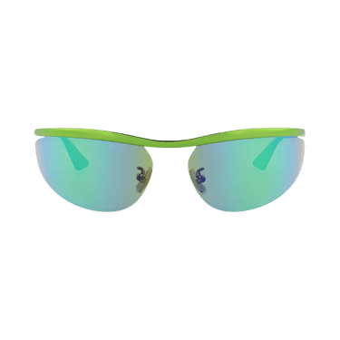 Bottega Veneta Cat Eye-Frame Metal Sunglasses — Green