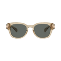 Gucci Round-Frame Recycled Acetate Sunglasses — Brown