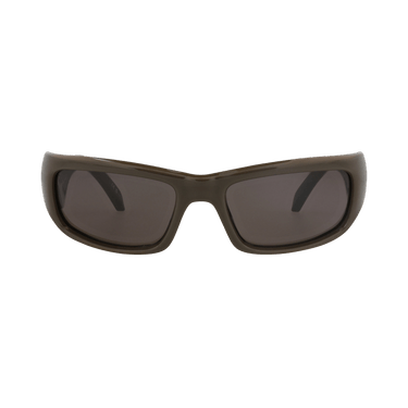 Balenciaga Square-Frame Bio Injection Sunglasses — Brown