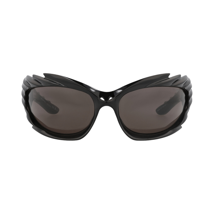Balenciaga Shield-Frame Bio Injection Sunglasses — Black