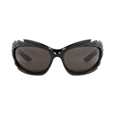 Balenciaga Shield-Frame Bio Injection Sunglasses — Black