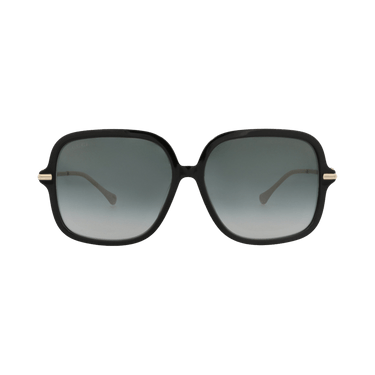 Gucci Square-Frame Acetate Sunglasses — Black