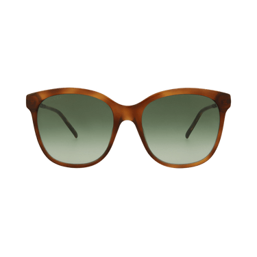 Gucci Square-Frame Acetate Sunglasses — Brown