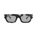 Bottega Veneta Square-Frame Recycled Acetate Sunglasses — Brown