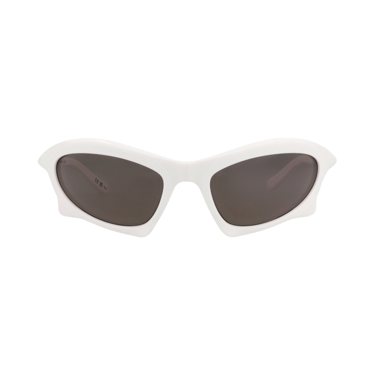 Balenciaga Shield-Frame Bio Injection Sunglasses — White