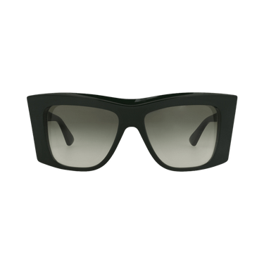 Bottega Veneta Square-Frame Recycled Acetate Sunglasses — Green