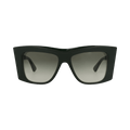 Bottega Veneta Square-Frame Recycled Acetate Sunglasses — Green