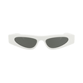 Gucci Cat Eye-Frame Recycled Acetate Sunglasses — White