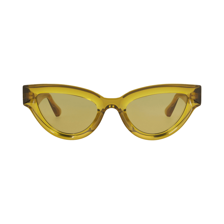 Bottega Veneta Cat Eye-Frame Injection Sunglasses — Brown