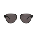 Bottega Veneta Aviator-Frame Metal Sunglasses — Black