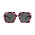 Gucci Square-Frame Recycled Acetate Sunglasses — Black