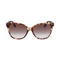 Bottega Veneta Square-Frame Rubber Sunglasses — Brown