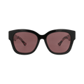 Gucci Square-Frame Recycled Acetate Sunglasses — Black