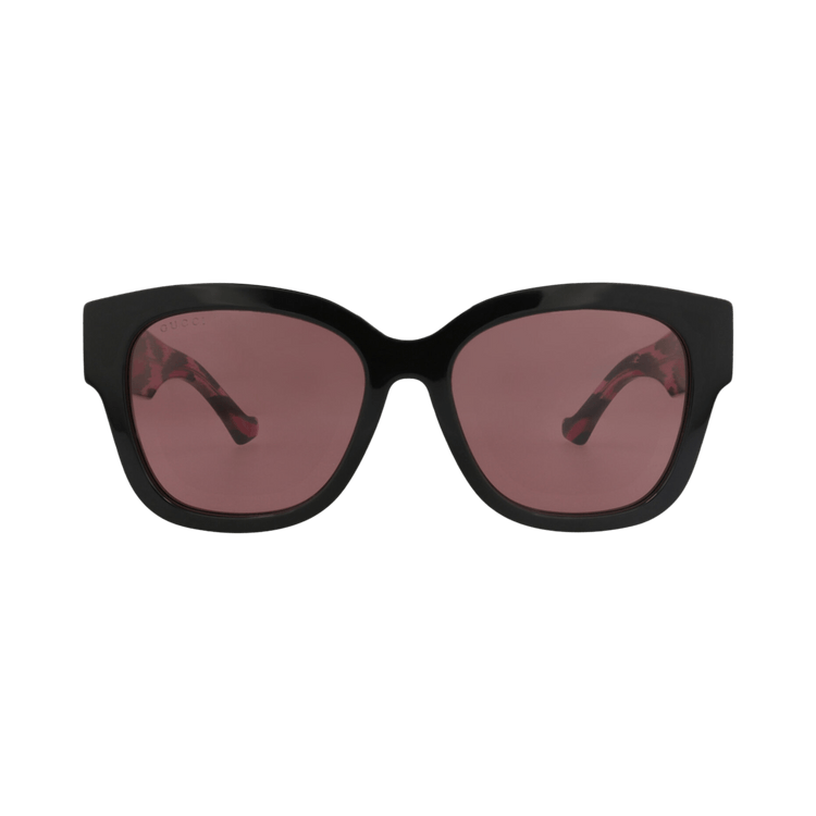 Gucci Square-Frame Recycled Acetate Sunglasses — Black