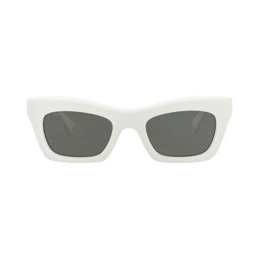 Gucci Cat Eye-Frame Recycled Acetate Sunglasses — White