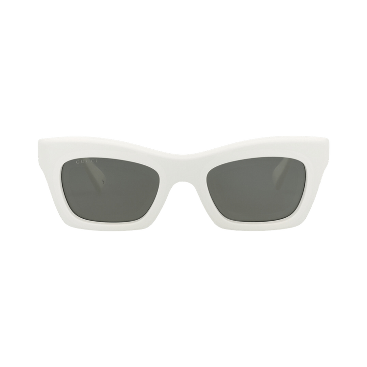 Gucci Cat Eye-Frame Recycled Acetate Sunglasses — White