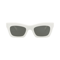 Gucci Cat Eye-Frame Recycled Acetate Sunglasses — White