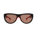 Bottega Veneta Round-Frame Injection Sunglasses — Black