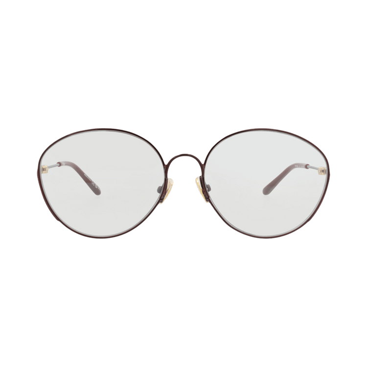 Chloé Cat Eye-Frame Metal Sunglasses — Red