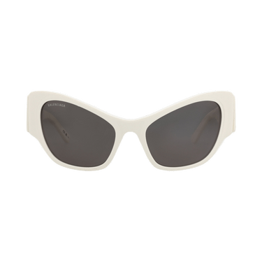 Balenciaga Cat Eye-Frame Recycled Acetate Sunglasses — White