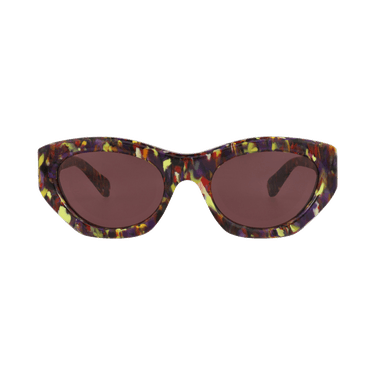 Chloé Cat Eye-Frame Recycled Acetate Sunglasses — Purple