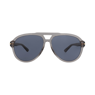 Gucci Aviator-Frame Recycled Acetate Sunglasses — Grey
