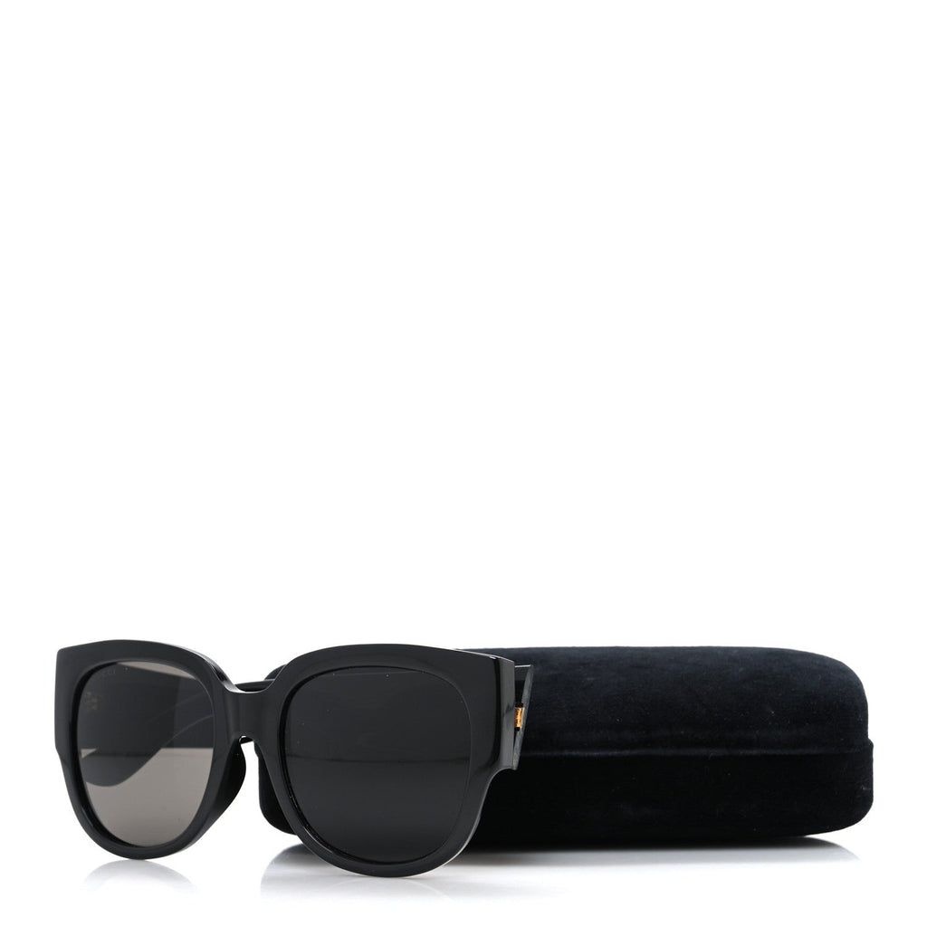 Gucci Square Sunglasses — Black