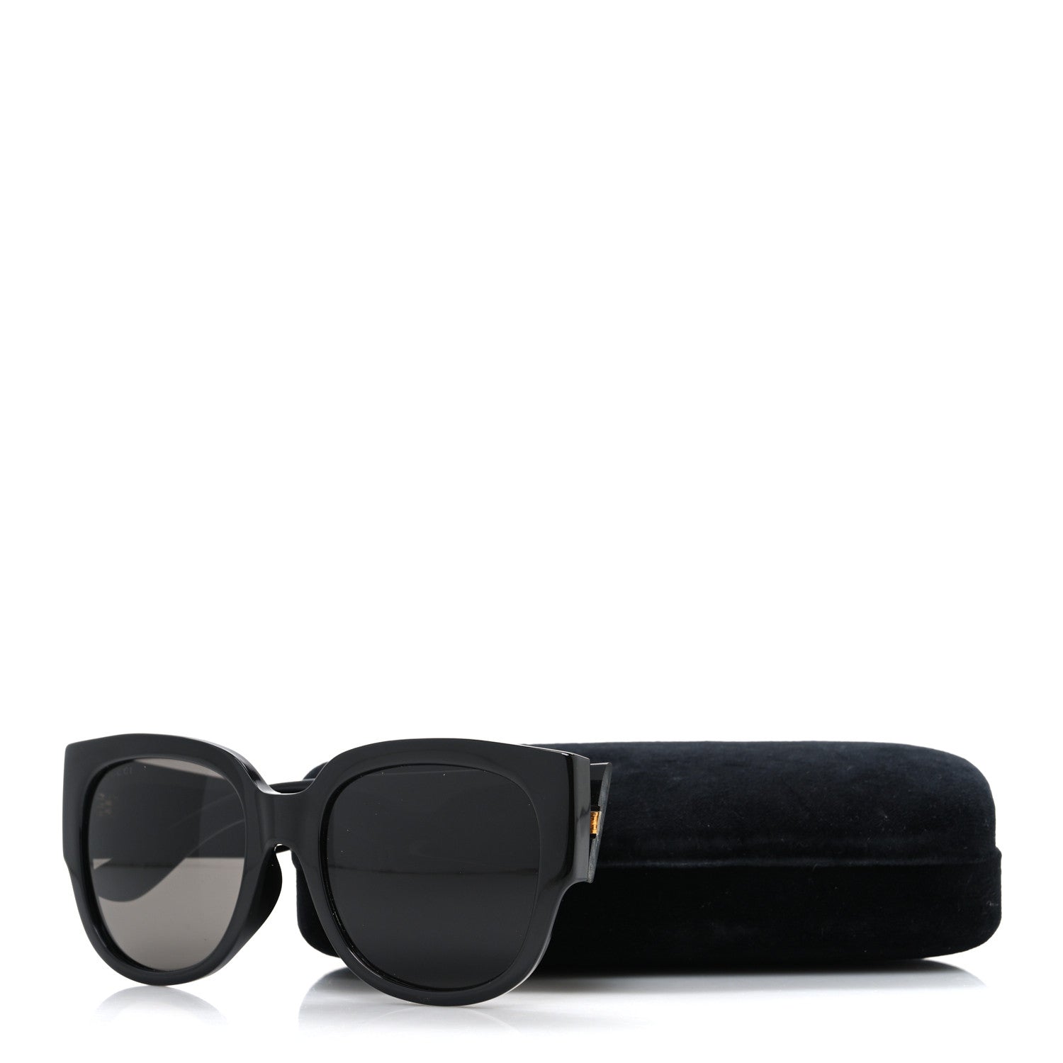 Gucci Square Sunglasses — Black