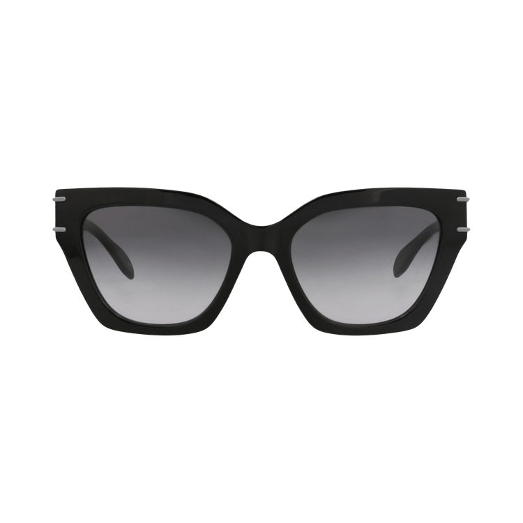 Alexander McQueen Cat Eye-Frame Recycled Acetate Sunglasses — Black
