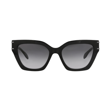 Alexander McQueen Cat Eye-Frame Recycled Acetate Sunglasses — Black