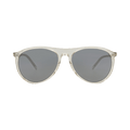 Saint Laurent Aviator-Frame Recycled Acetate Sunglasses — Tan
