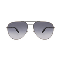 Gucci Aviator-Frame Metal Sunglasses — Silver
