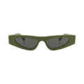 Gucci Cat Eye-Frame Recycled Acetate Sunglasses — Green