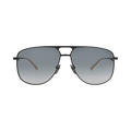 Gucci Aviator-Frame Metal Sunglasses — Black