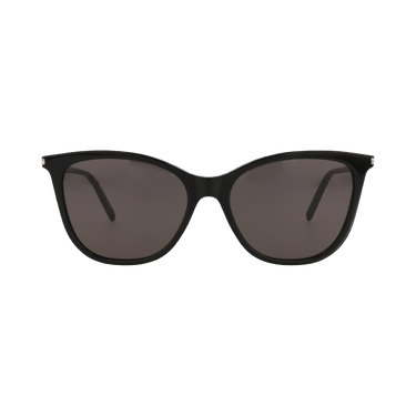 Saint Laurent Cat Eye-Frame Acetate Sunglasses — Black