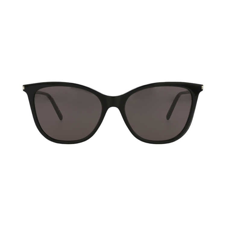 Saint Laurent Cat Eye-Frame Acetate Sunglasses — Black