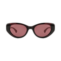 Gucci Cat Eye-Frame Recycled Acetate Sunglasses — Brown