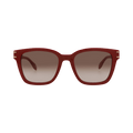 Alexander McQueen Cat Eye-Frame Recycled Acetate Sunglasses — Red