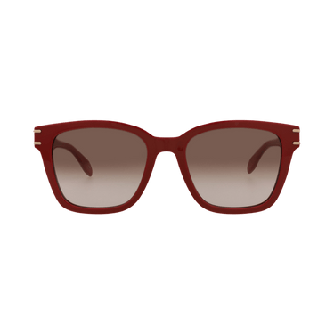 Alexander McQueen Cat Eye-Frame Recycled Acetate Sunglasses — Red