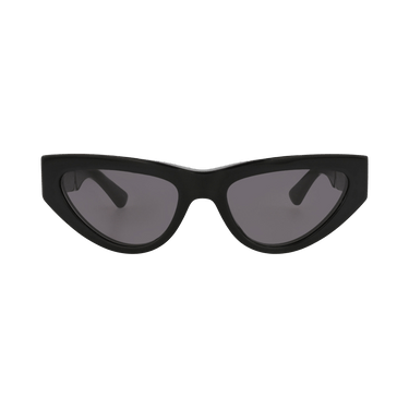 Bottega Veneta Cat Eye-Frame Acetate Sunglasses — Black