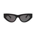Bottega Veneta Cat Eye-Frame Acetate Sunglasses — Black