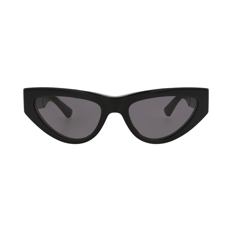 Bottega Veneta Cat Eye-Frame Acetate Sunglasses — Black