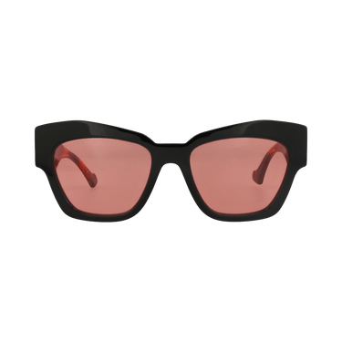 Gucci Cat Eye-Frame Recycled Acetate Sunglasses — Black