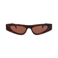 Gucci Cat Eye-Frame Recycled Acetate Sunglasses — Brown