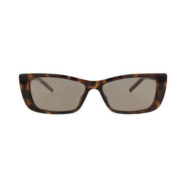 Gucci Cat Eye-Frame Injection Sunglasses — Brown
